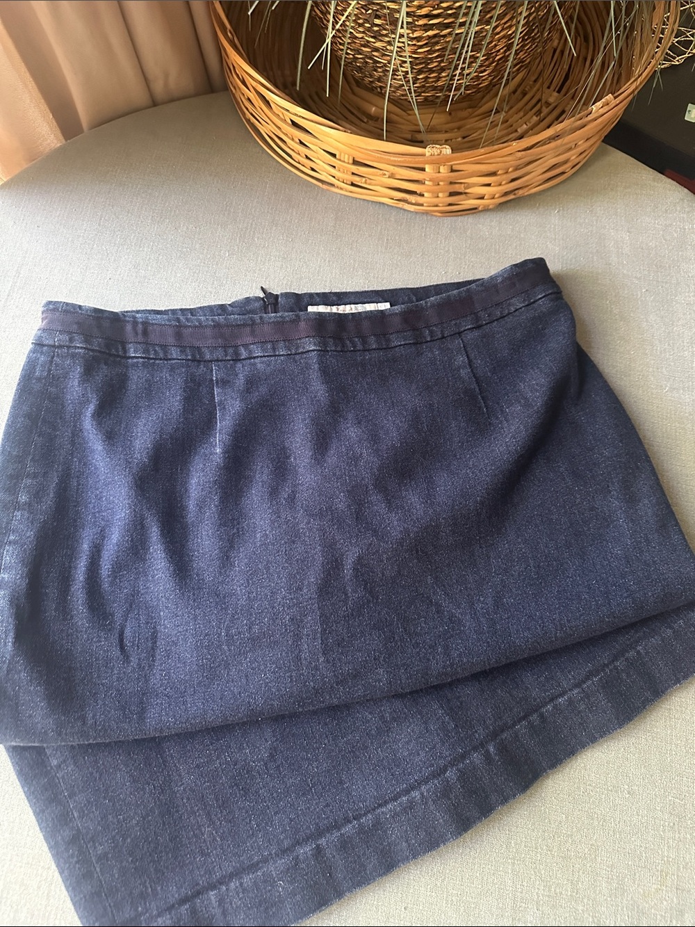 Boden Dark Denim Classic Pencil Skirt